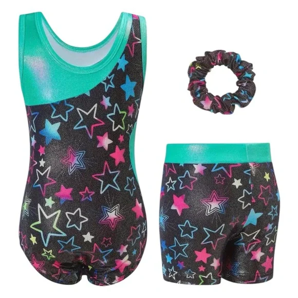 NWOT size 130 (children's 6-7 or medium) girls' leotard - Picture 8 of 9